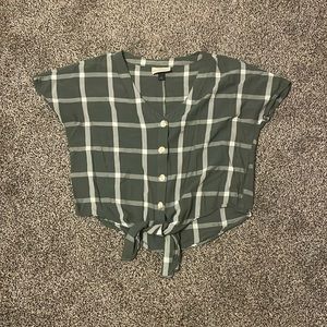 Cropped Button Up